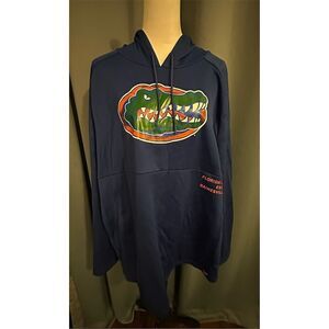 Fanatics Men's Florida Gators Pullover Hoodie Blue 2XL Long Sleeve